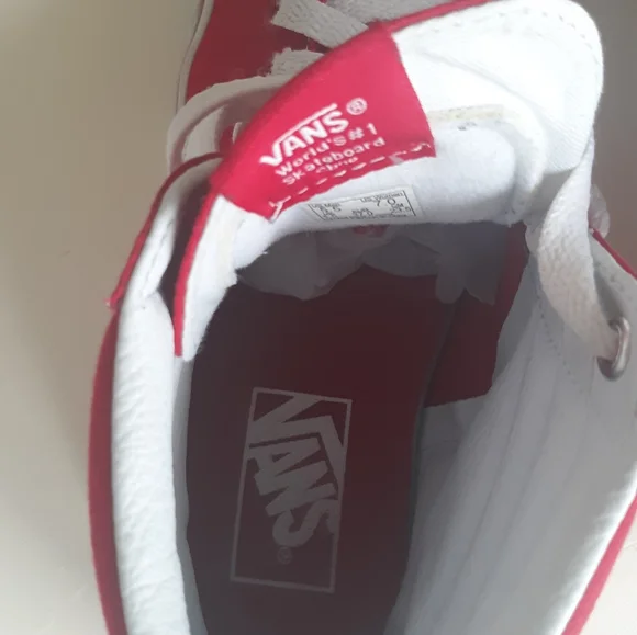 Vans SK8 high top sneakers size 7 - Picture 7 of 8